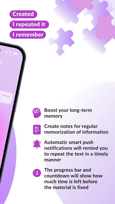 Memoreasy - memorize easily Screenshot
