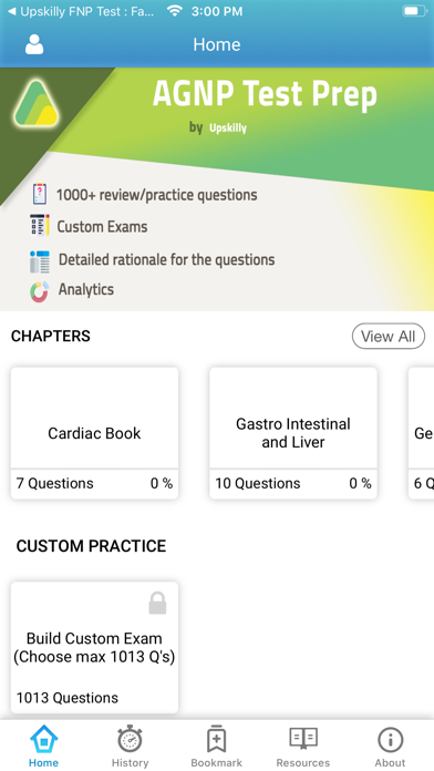 Upskilly AGNP Adult Gero Exam Screenshot