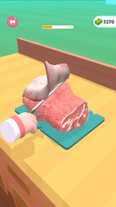 Steak Cooking & Food Cutting Screenshot