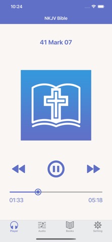 NKJV Bible (Audio & Book)のおすすめ画像1