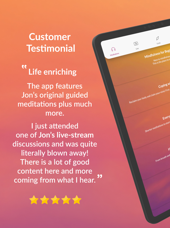 Jon Kabat-Zinn JKZ Meditations