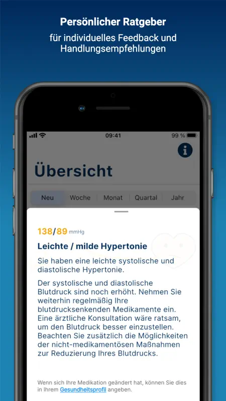 Hypertonie.App für Blutdruck screenshot 2 of 8