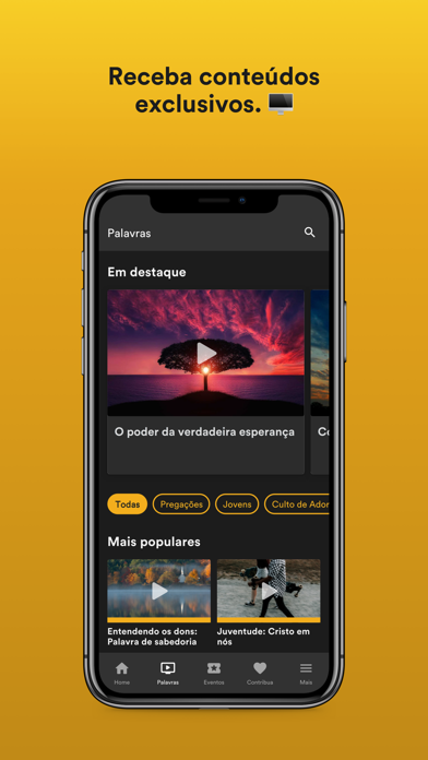 Igreja de Cristo Águas Claras Screenshot 2 - AppWisp.com Igreja de Cristo Águas Claras Screenshot 2 - AppWisp.com
