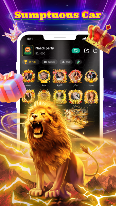 Naadi - Group Voice Chat Rooms Screenshot