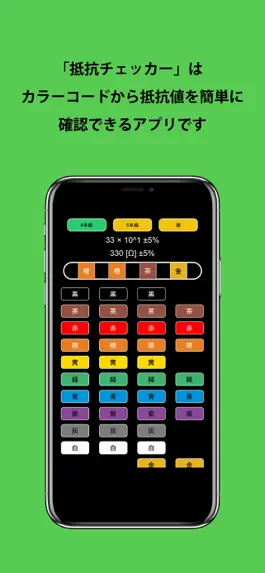 Game screenshot 抵抗チェッカー ～カラーコードと抵抗値から～ mod apk