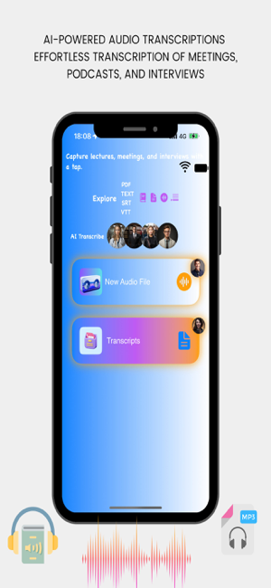 ‎AI Transcribe  Audio, Video Screenshot