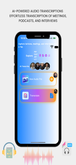 AI Transcribe  Audio, Video Screenshot