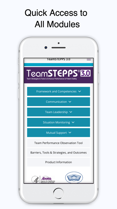 TeamSTEPPS 3.0 Screenshot