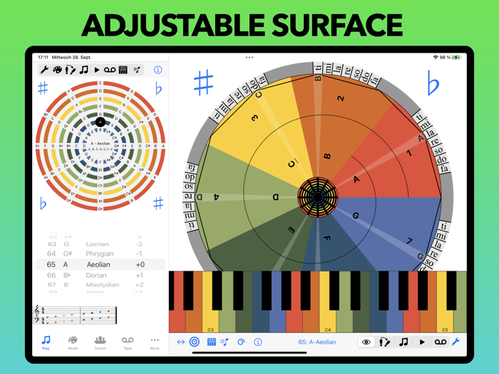 MIDI SolFa Mode-Go-Round