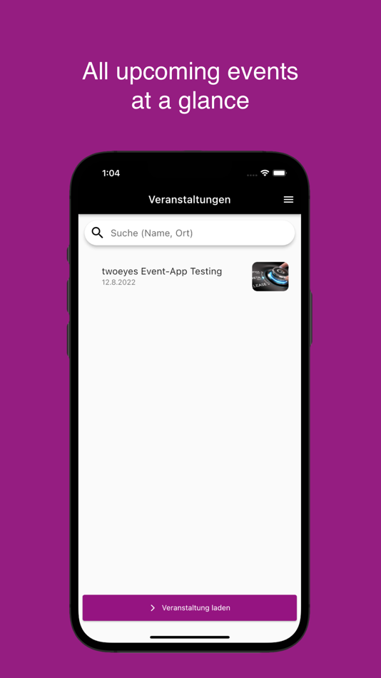 #1. twoeyes events (iOS) 来自: twoeyes software GmbH