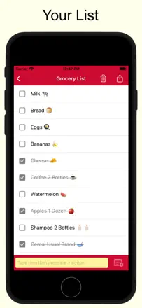 Shopping List - Simple & Easyのスクリーンショット（3/3）