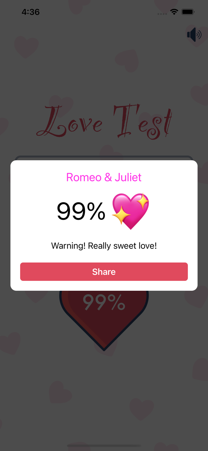 Love Test relationship test