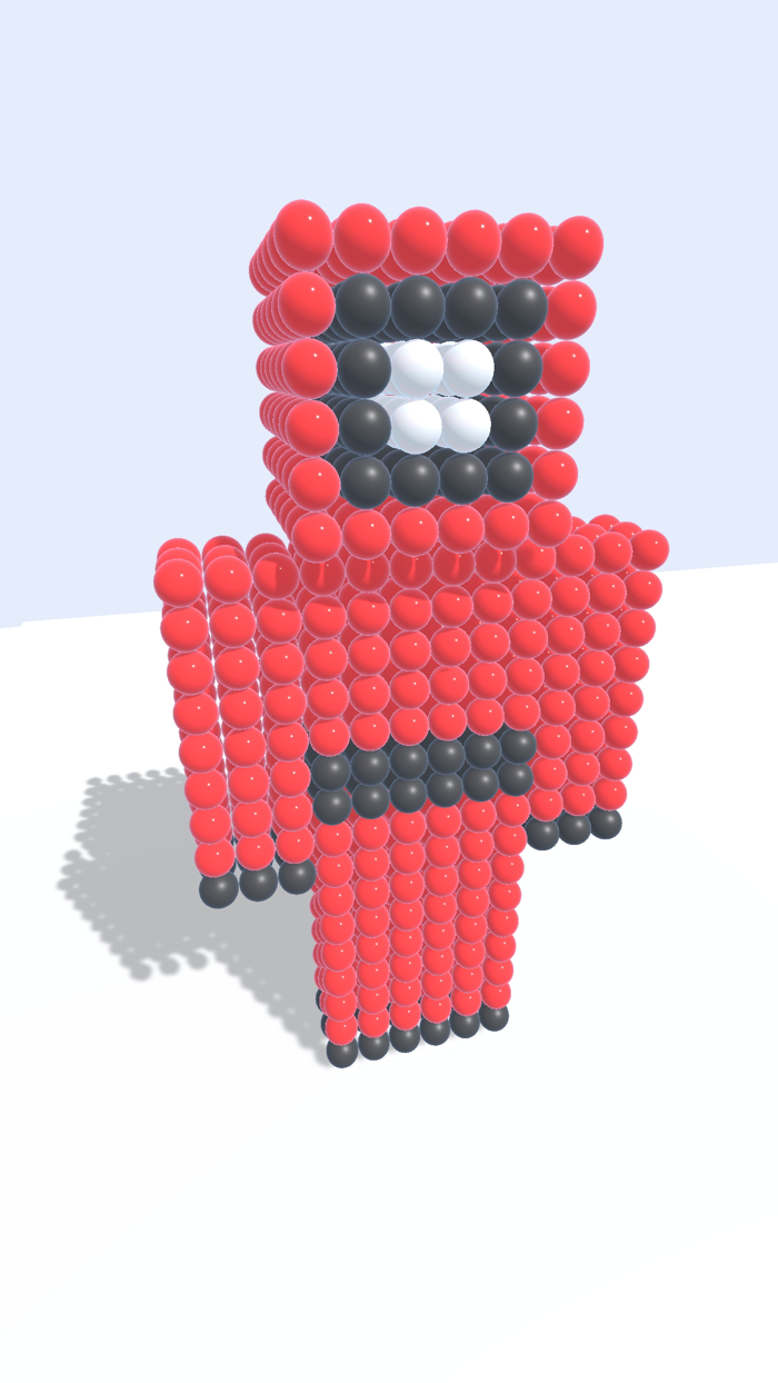 Magnetic Balls Simulation
