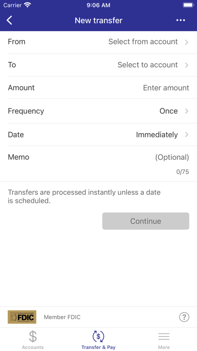 GBank Personal Mobile Screenshot