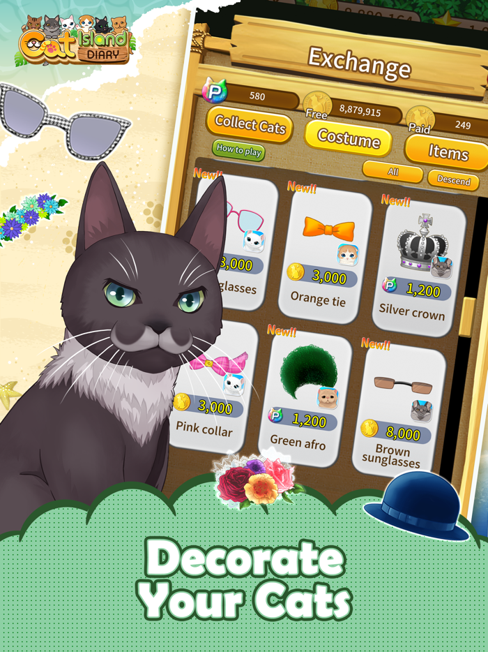 Cat Island DiaryHappy Match 3