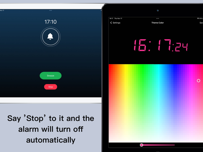 Bedside Clock - Time widgets