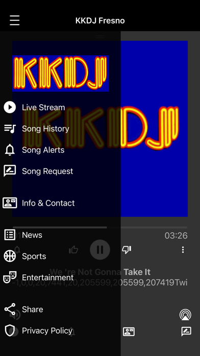 KKDJ Fresno Screenshot