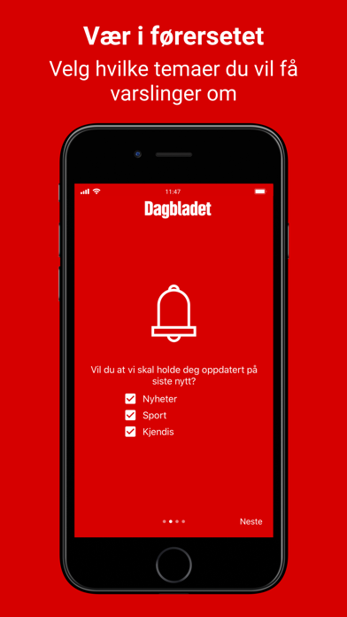 Screenshot #3 pour Dagbladet Nyheter