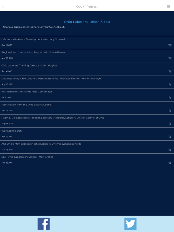 Ohio Laborers Union. iPad screenshot 4 - Reference app