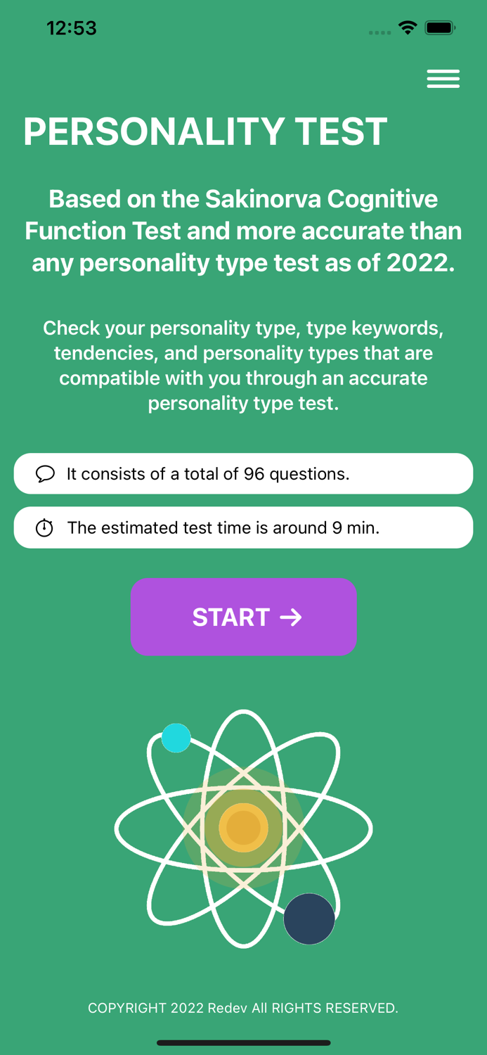 16 Personalities Test