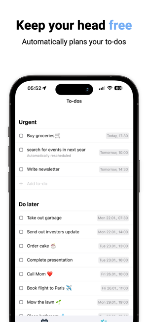 ‎Butleroy: Calendar & To-dos Screenshot