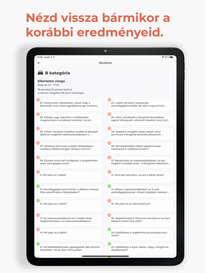 Mr. Kresz 2023 KRESZ TESZT