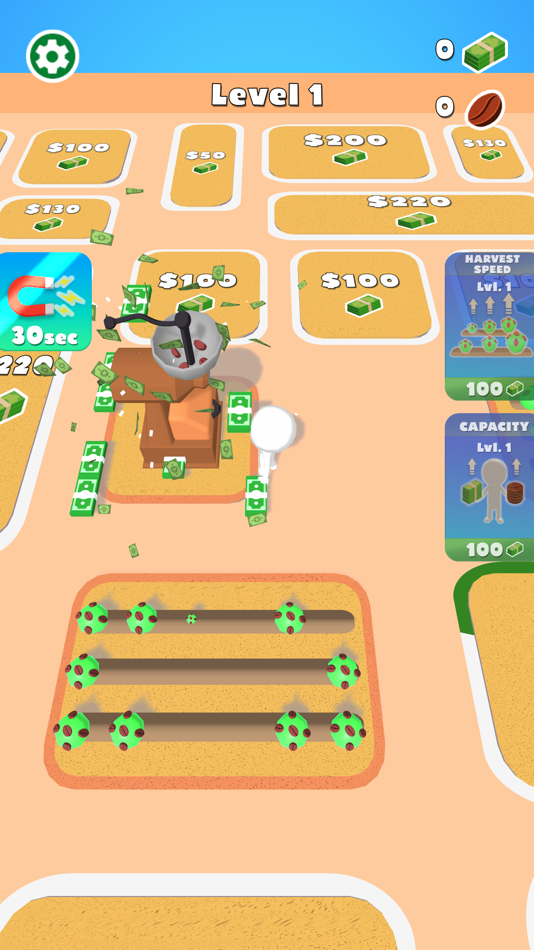 #1. Coffee Field (iOS) Podle: Ahmet Ikbal Adlig