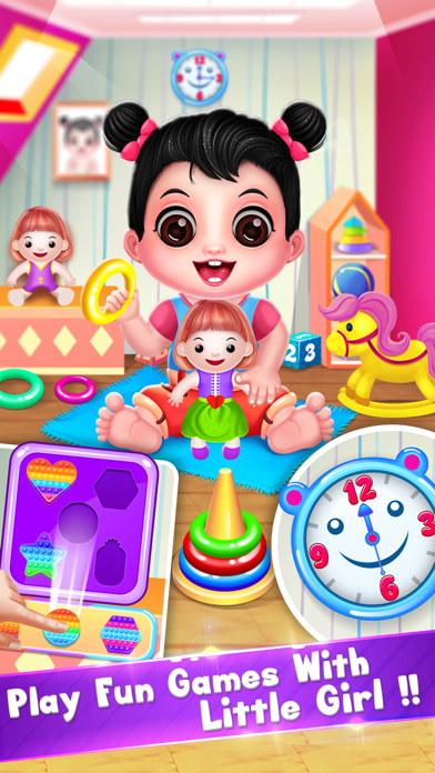 Cute Girl Daycare & Dress up Screenshot