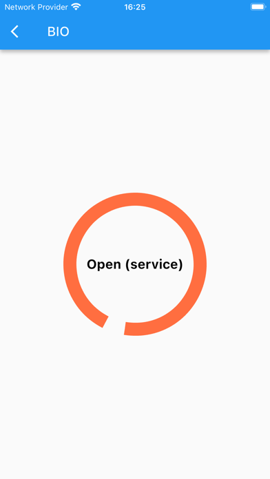 eGate Digi Service Screenshot