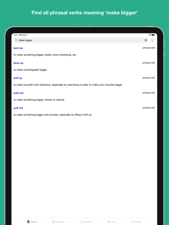Screenshot #6 pour English Meaning Dictionary