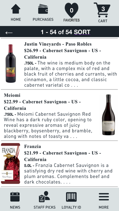 Wild Horse Wine and Spirits Screenshot