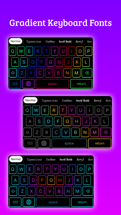 Fonts Keyboard Themes & Emoji Screenshot