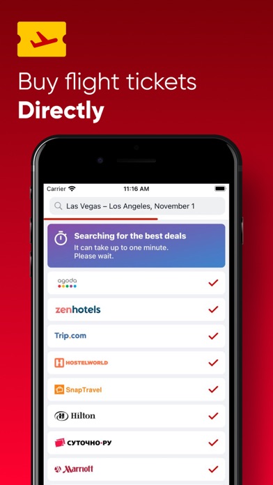 Last Minute Flight Deals Screenshot