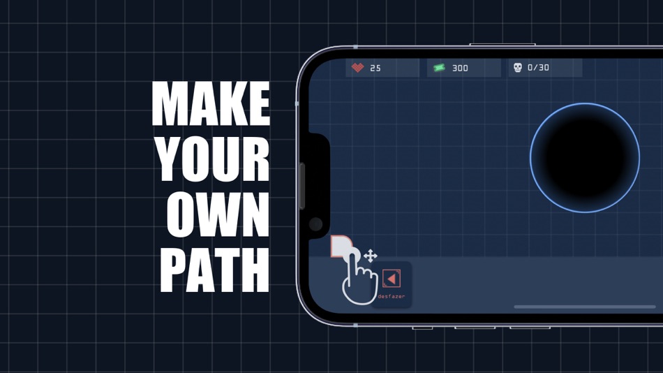 #3. Niteline - Tower Defense (iOS) Podle: Annderson Packeiser Oreto