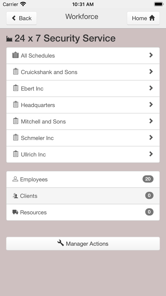 #4. ShiftApp - Employee Scheduling (iOS) 由: Jason Lee Limited