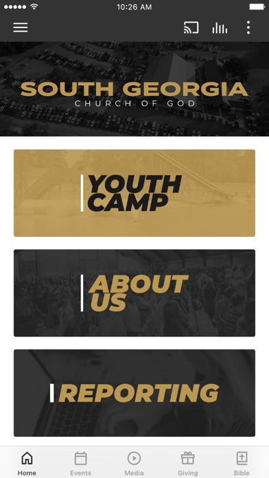 South Georgia Church of God Screenshot