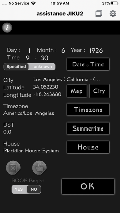 assistance JIKU 2 - horoscope Screenshot