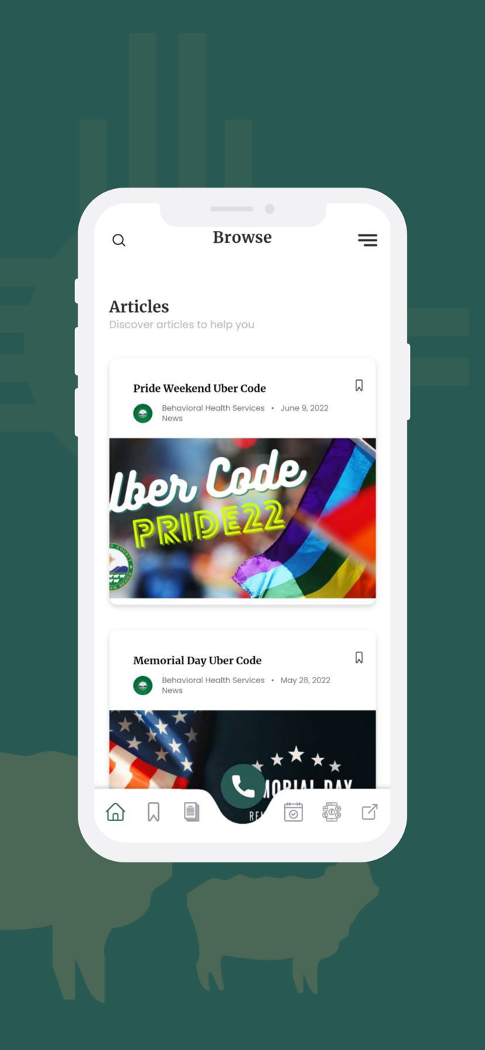 Behavioral Health Services App