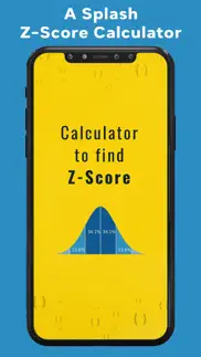 calculator to find z-score iphone screenshot 3