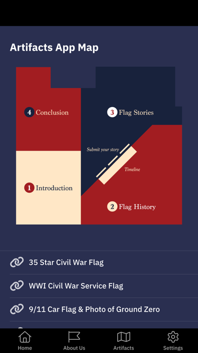 National Flag Foundation Screenshot