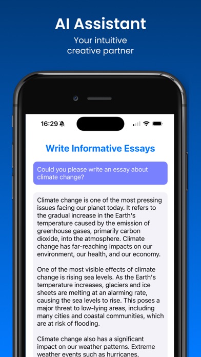 Essay Writer - EssayAI Screenshot