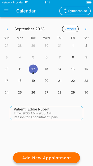 PocketPatientMD Screenshot