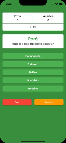 Game screenshot Quiz Estados do Brasil hack