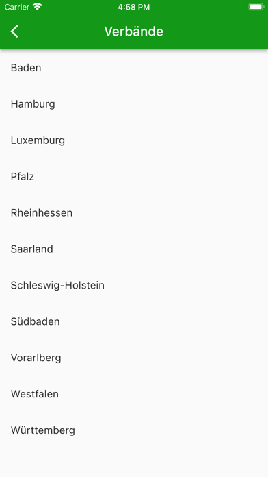 Handball Ergebnisse Screenshot