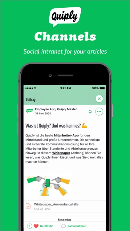 Quiply - The Employee App screenshot-3