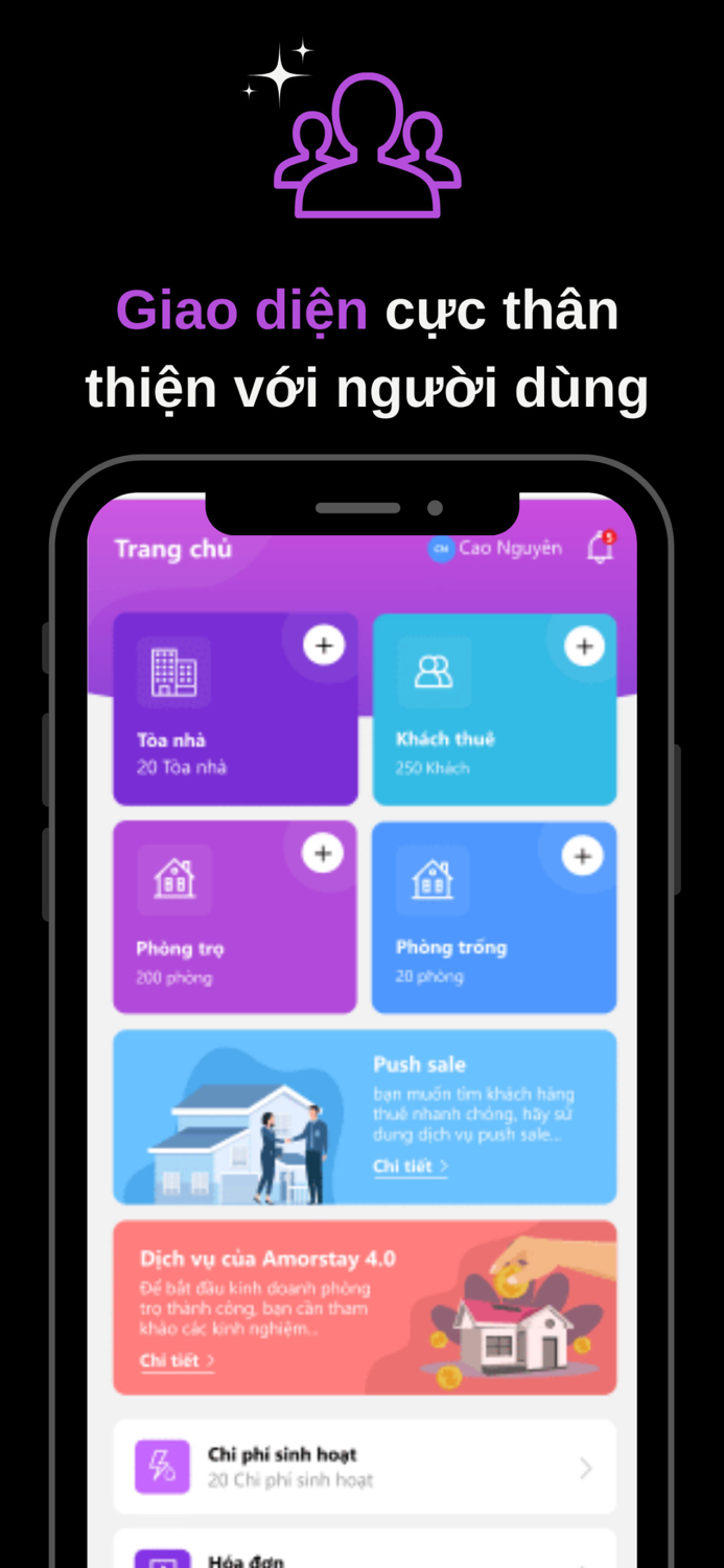 Amorstay 4.0 - Quản lý căn hộ