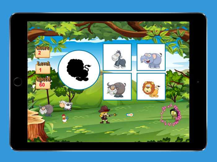 Guess Picture in Zombie Forest