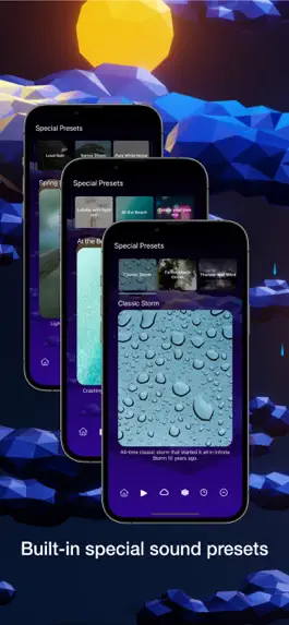 Game screenshot Infinite Storm: Rain Sounds apk
