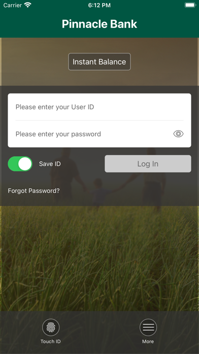Pinnacle Bank Mobile Screenshot