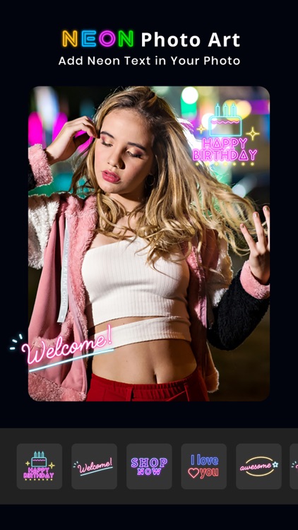 Neon Photo Editor & Art screenshot-5